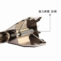 High quality clip for office treasurers use metal bill clamps